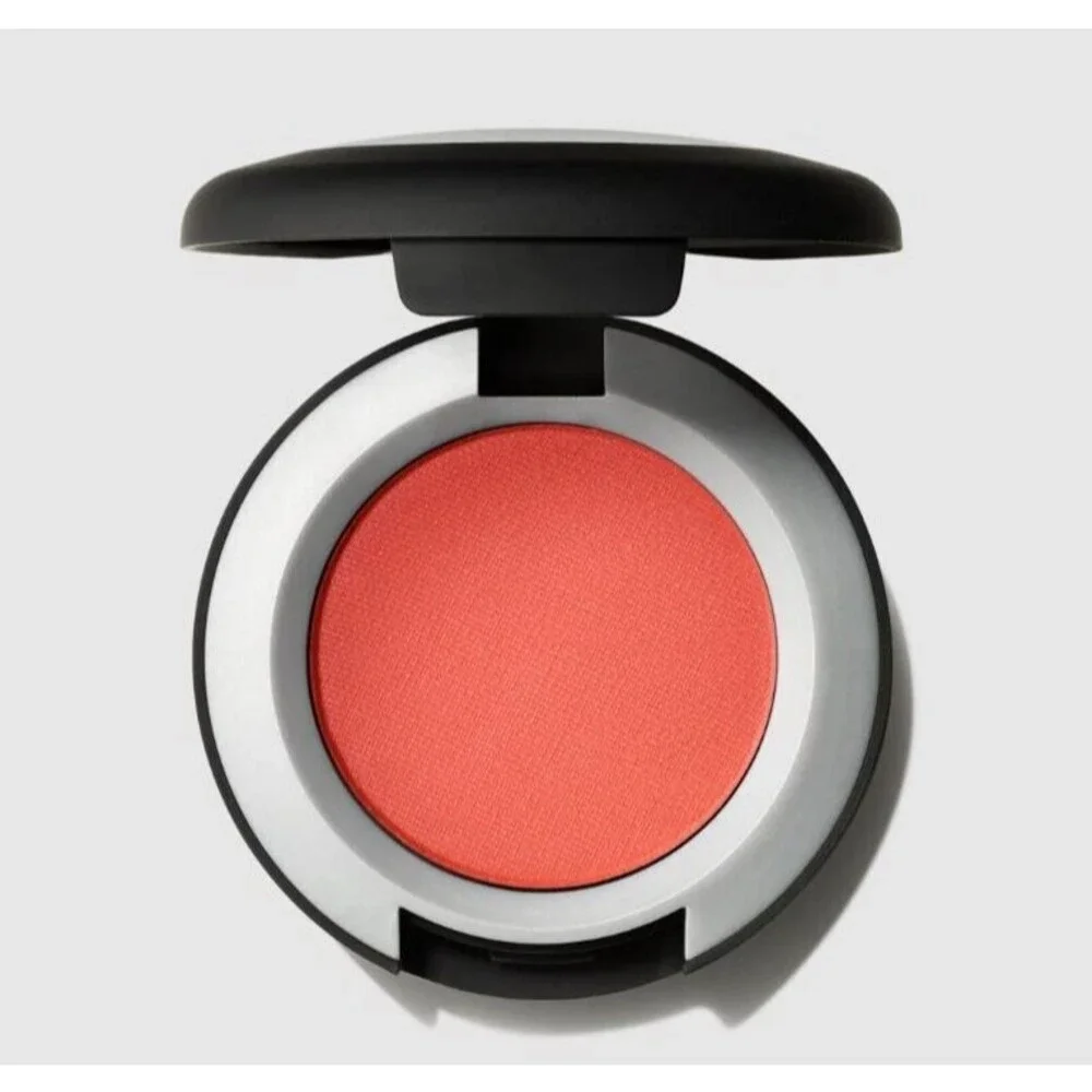 MAC SO HAUTE RIGHT NOW Eye Shadow ~Powder Kiss  Bright Blood Orange Matte~ New